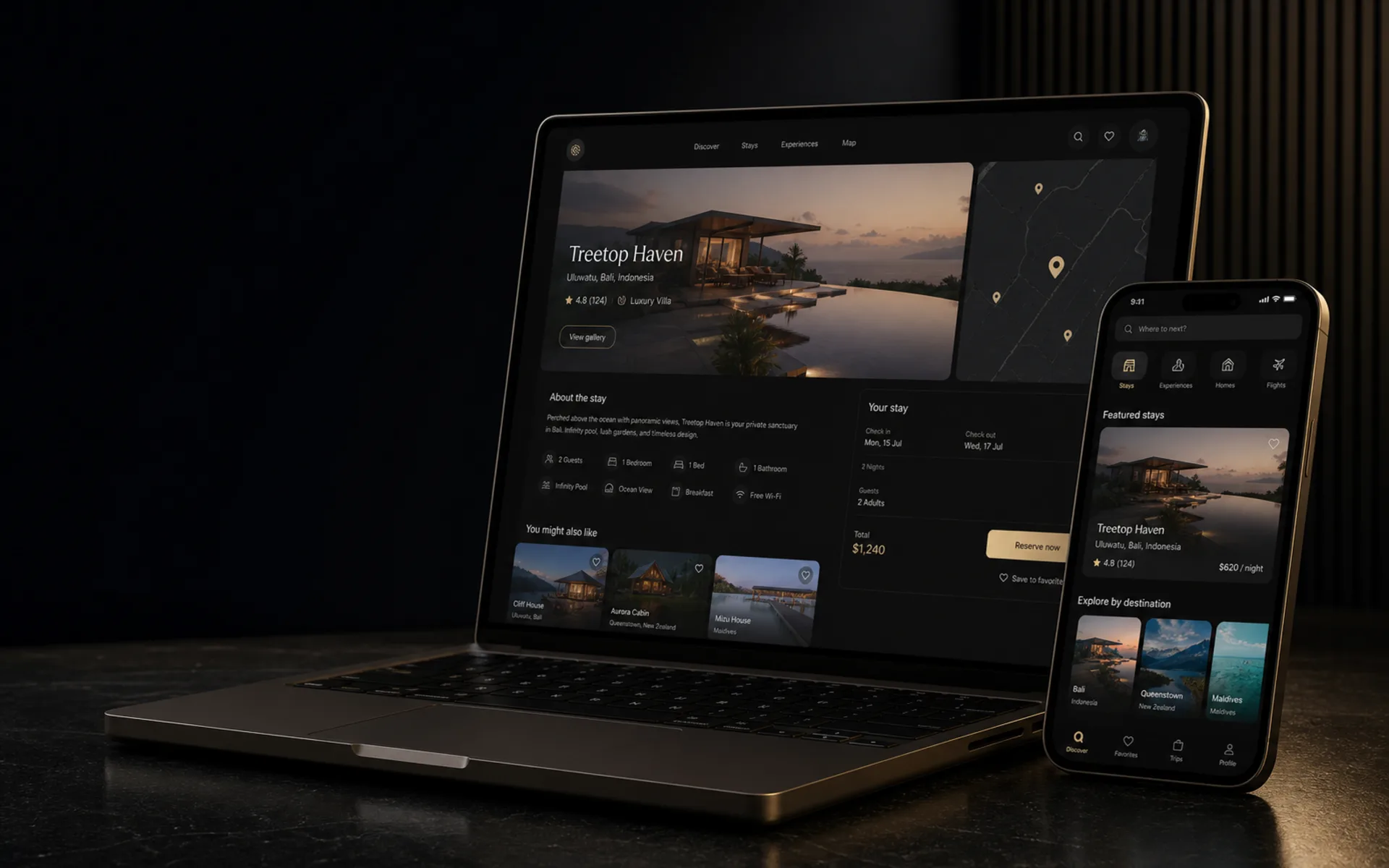 Premium responsive web platform created for an Irish business